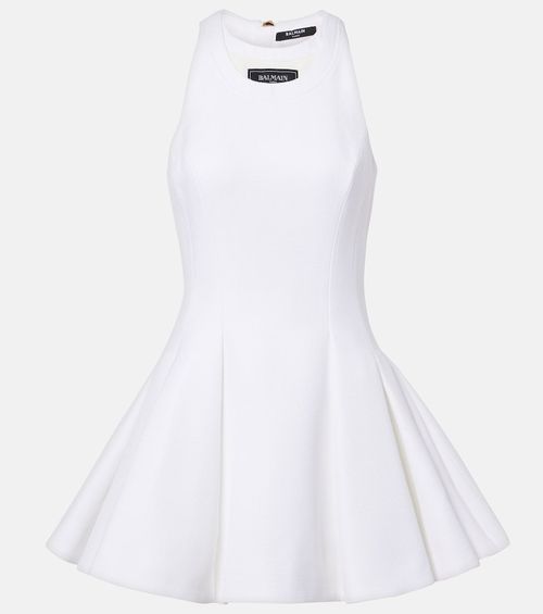 Halterneck minidress