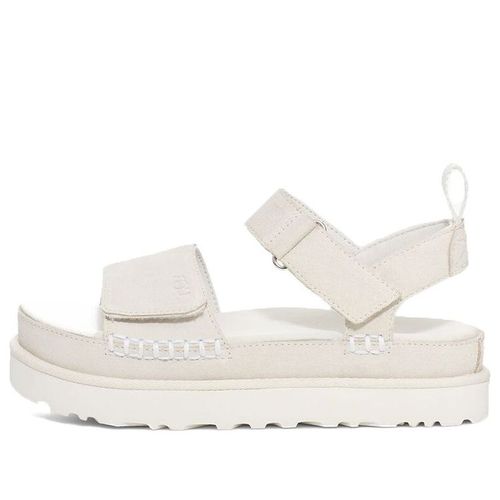 (WMNS) Goldenstar Flatform Sandal 'White'