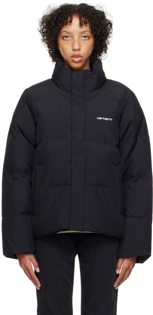 Carhartt Work In Progress Black Yanie Down Jacket