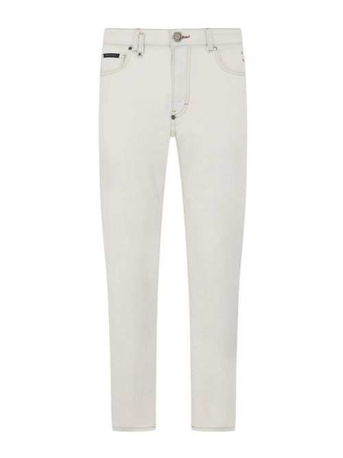 Detroit Fit Jeans With Stone-Washed By
