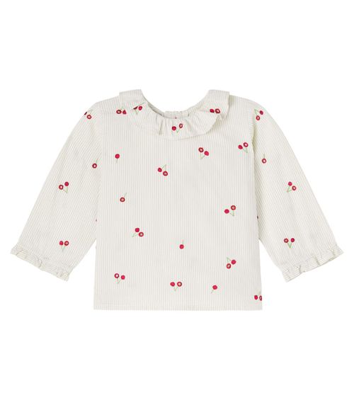 Baby Ganiti embroidered cotton blouse