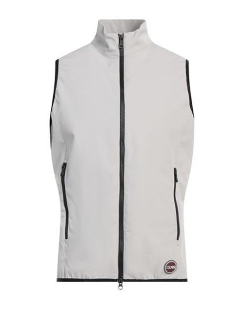 Colmar Man Vest Light grey Size 38 Polyester, Elastane