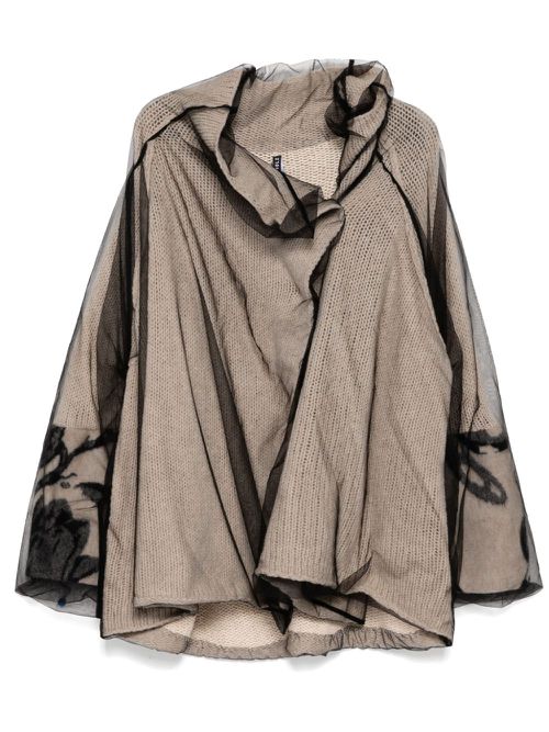 Button-up cardigan - Neutrals