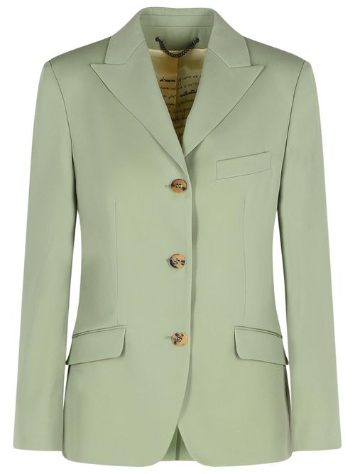 Nima Green Virgin Wool Blazer