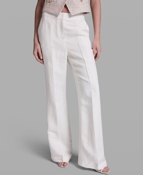 Women's Wide-Leg Pants - Whisper White
