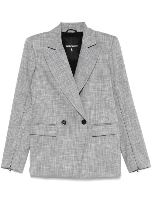 Checked blazer - Grey