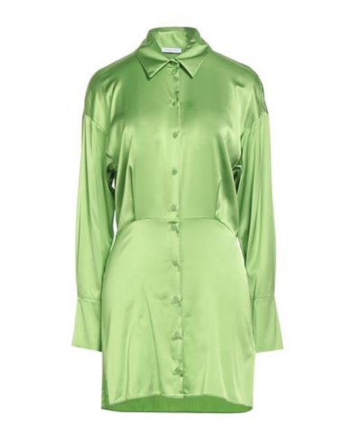 Woman Mini dress Green Size 8 Viscose, Polyamide, Elastane