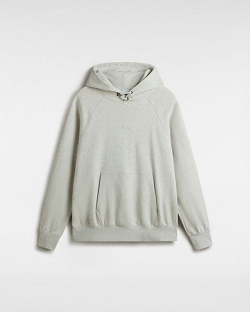 VANS Premium Logo Pullover Hoodie (ash Heather) Men Grey, Size L