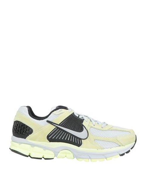 Man Sneakers Lime green Size 6.5 Leather, Textile fibers