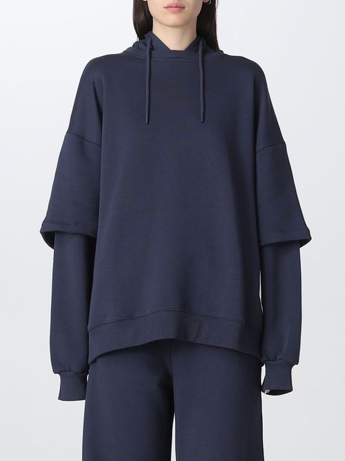 Sweatshirt Woman color Blue