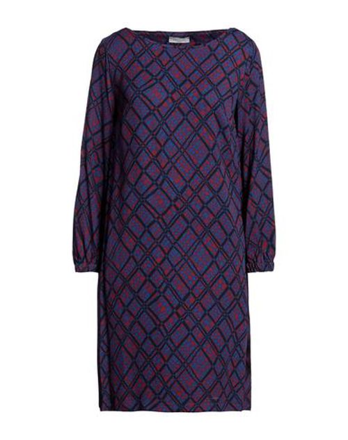 Rosso35 Woman Midi dress Bright blue Size 6 Viscose