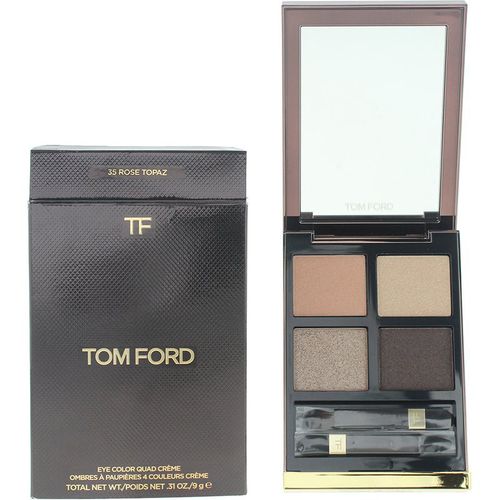 Tom Ford Womens Eye Color Quad Creme Eyeshadow Palette 9g 35 Rose Topaz - One
