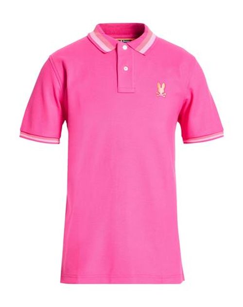 Man Polo shirt Fuchsia Size 42 Pima Cotton