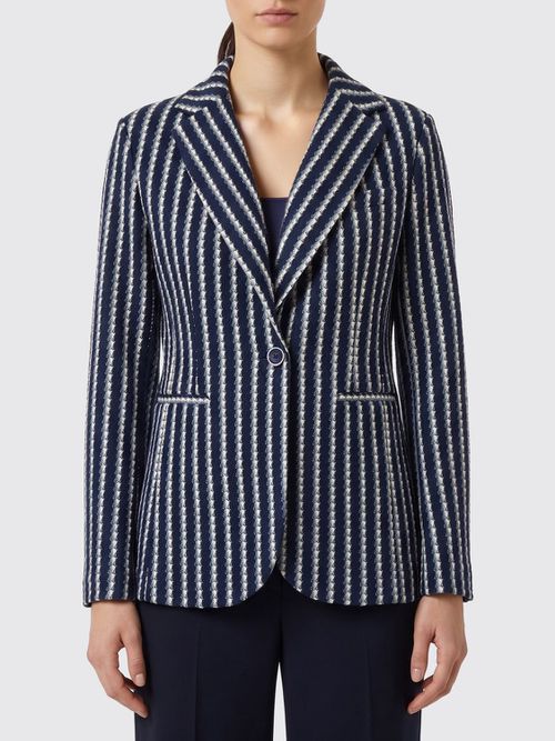 Jacket Woman color Blue