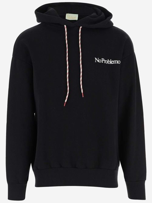Logo Cotton Hoodie
