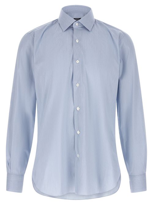 Poplin Shirt — Light blue
