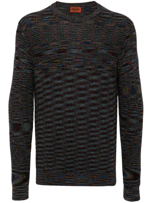 Patterned knit sweater - Multicolour