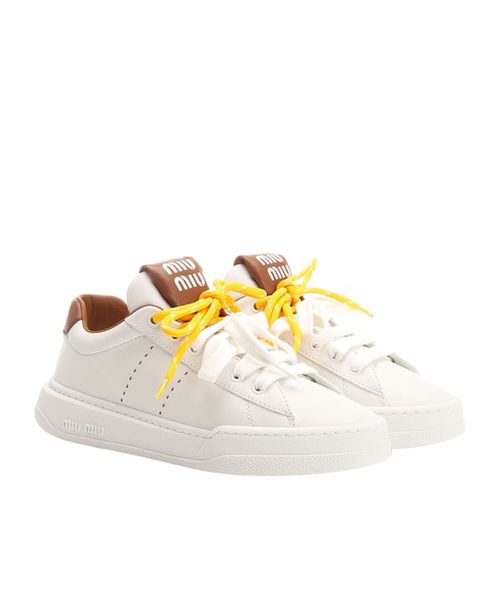 Leather sneakers