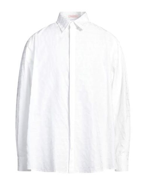 Valentino Garavani Man Shirt White Size 15 ¾ Cotton