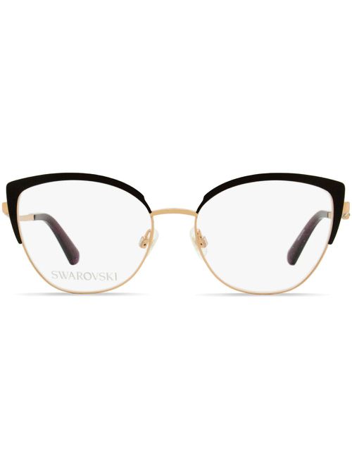 5402 butterfly-frame glasses - Black