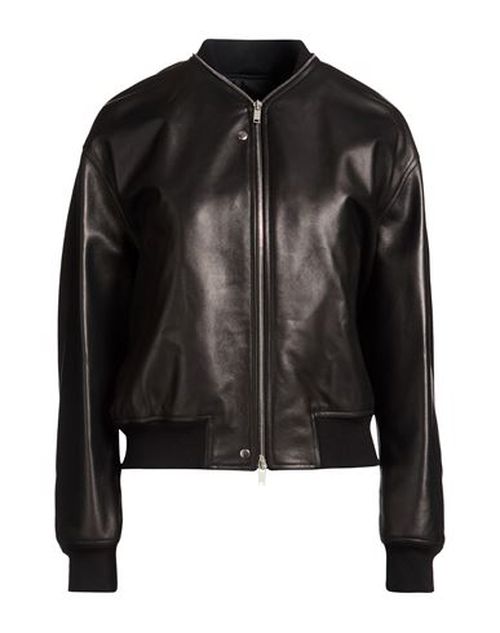 Woman Jacket Black Size 0 Ovine leather