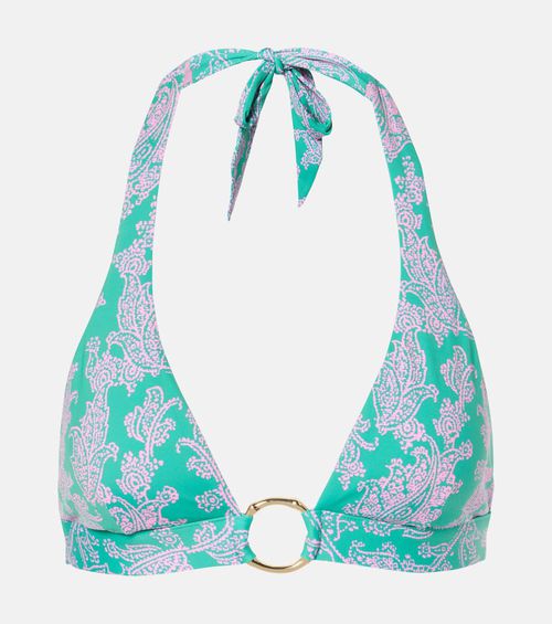 Santa Rosa paisley bikini top