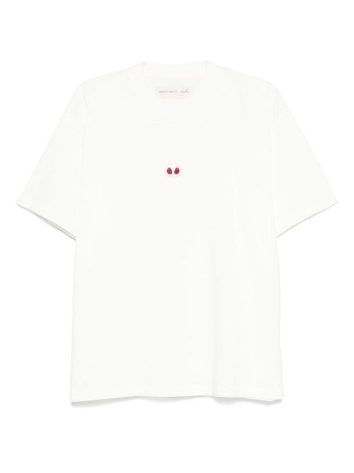 Embroidered T-shirt - White