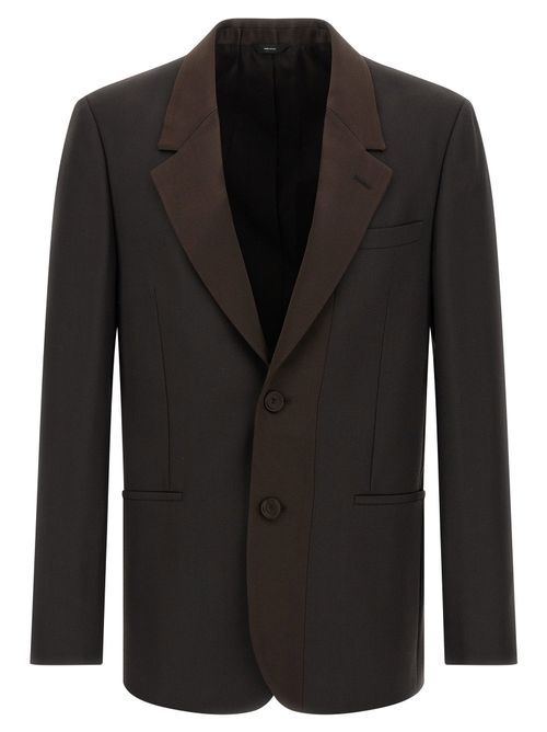 Crepe Wool Blazer