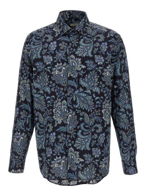 Floral Paisley Cotton Shirt