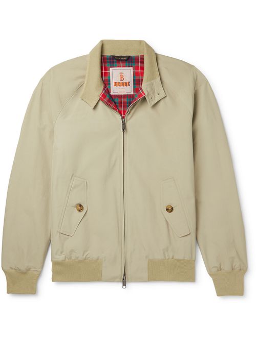 G9 Cotton-Blend Harrington Jacket
