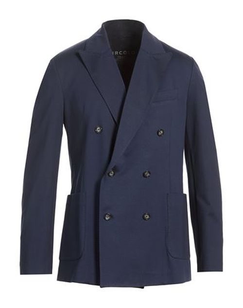 Man Blazer Midnight blue Size 38 Cotton, Elastane