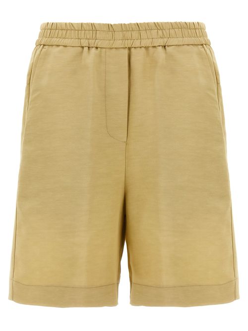 () Linen Bermuda Shorts