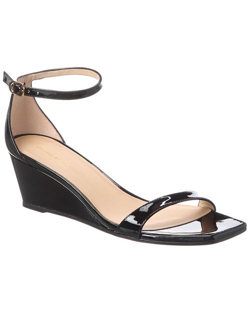 Nudistcurve 50 Patent Wedge Sandal