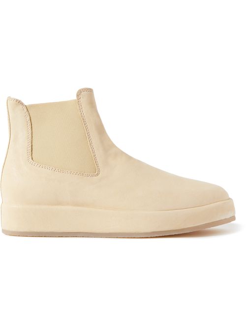 Nubuck Chelsea Boots - Men - Neutrals - EU 42