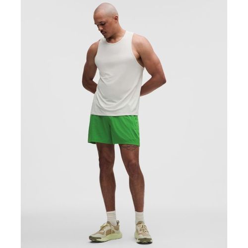 Lululemon – Men's Pace Breaker Linerless Shorts – 5" – Color Green – Mediu