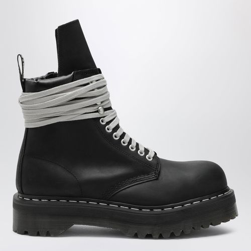Black Quad Sole Steel Toe boots