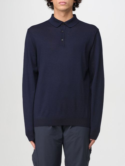 Polo Shirt Men color Blue