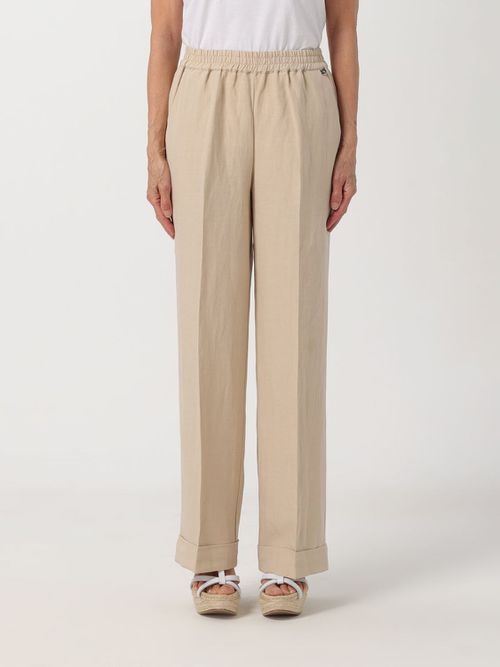Pants Woman color Sand