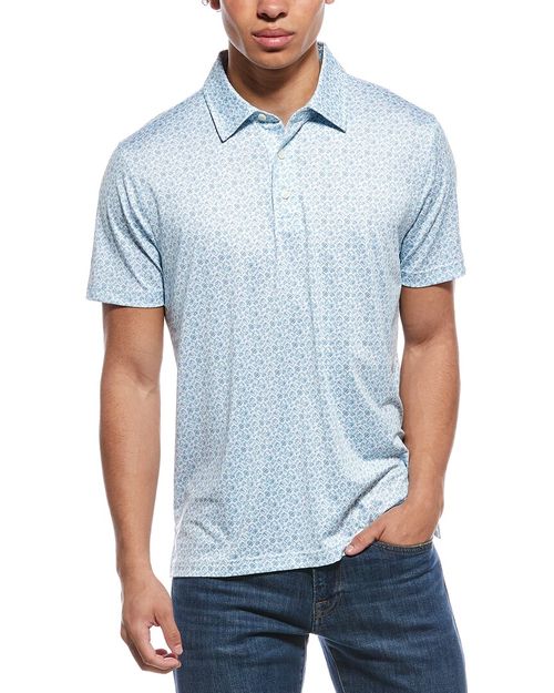 Gentleman Print Polo Shirt