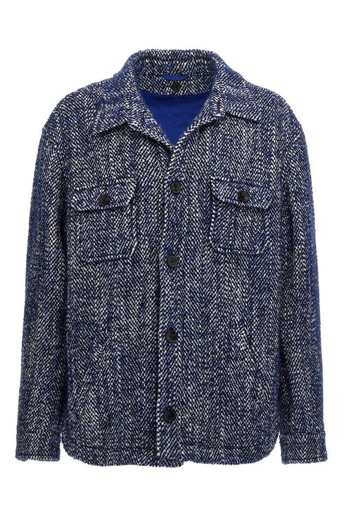 Chevron Wool Jacket