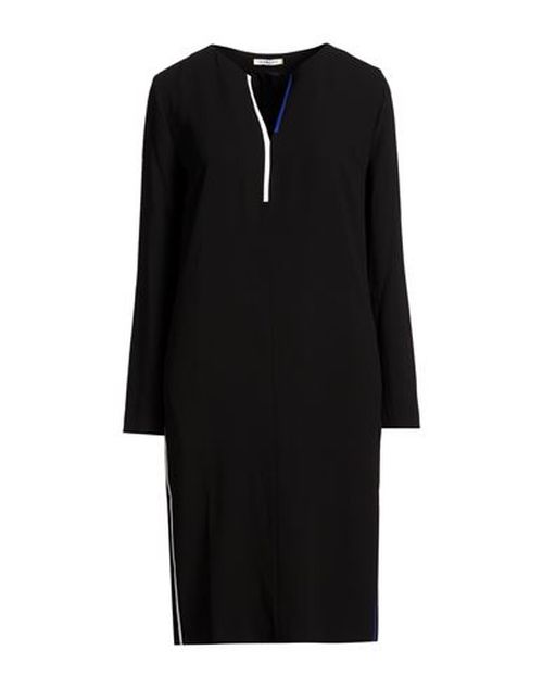 Woman Midi dress Black Size 2 Polyester