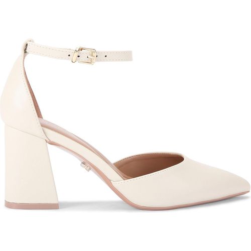 Carvela Womens Refined Court Wide Fit Heels - White