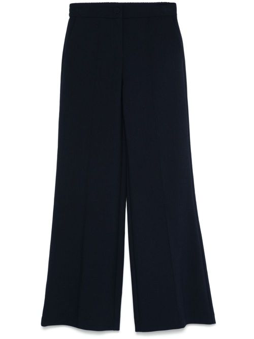 Boyfriend-cut trousers - Blue