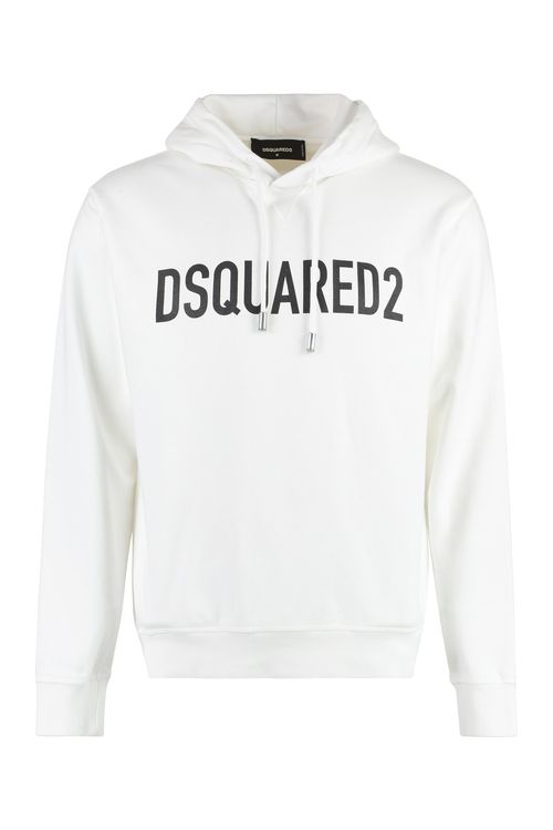 Logo-print Cotton Hoodie