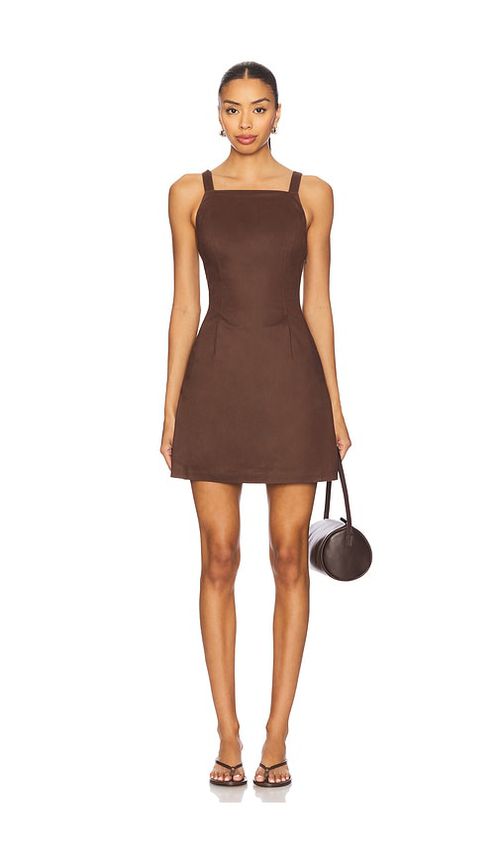PAIGE KLEID MOXIE in Chocolate. Größe 8. Also in 0, 00, 10, 12, 14, 2