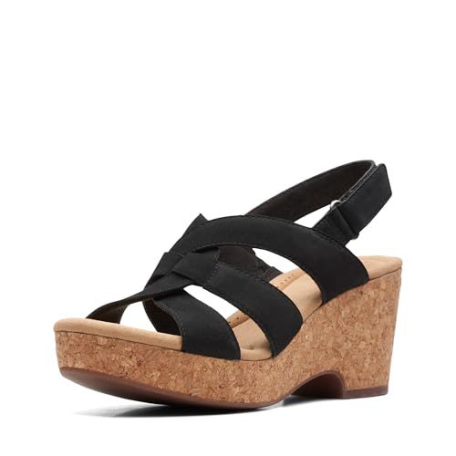 Clarks Womens Giselle Beach Wedge Sandal