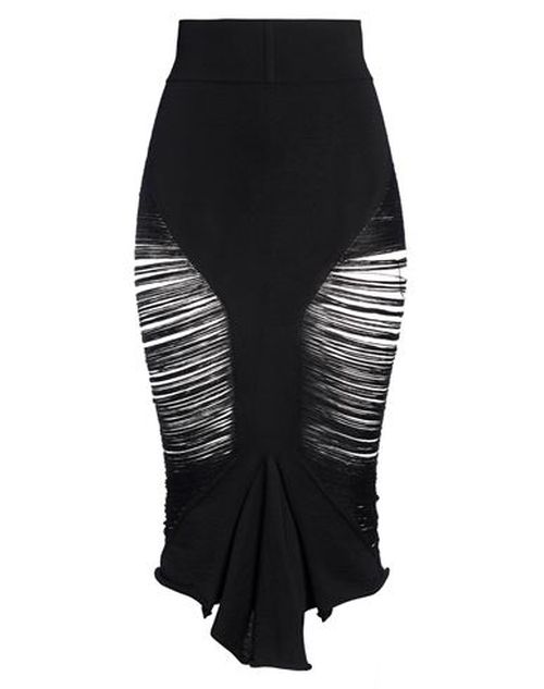 Woman Midi skirt Black Size S Virgin Wool