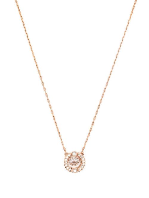 Crystal-embellished necklace - Gold