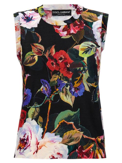 -Roseto Top Multicolor-Donna