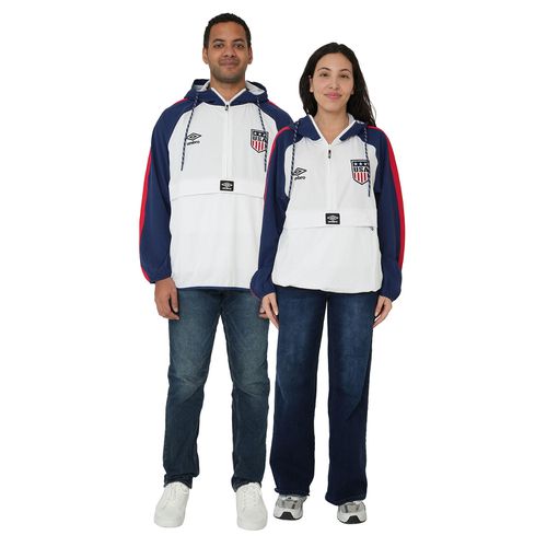 UMBERO TEAM USA PULLOVER:- White